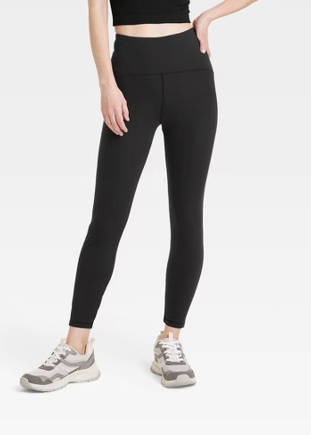 Image for Women's Plain Leggings,Black
