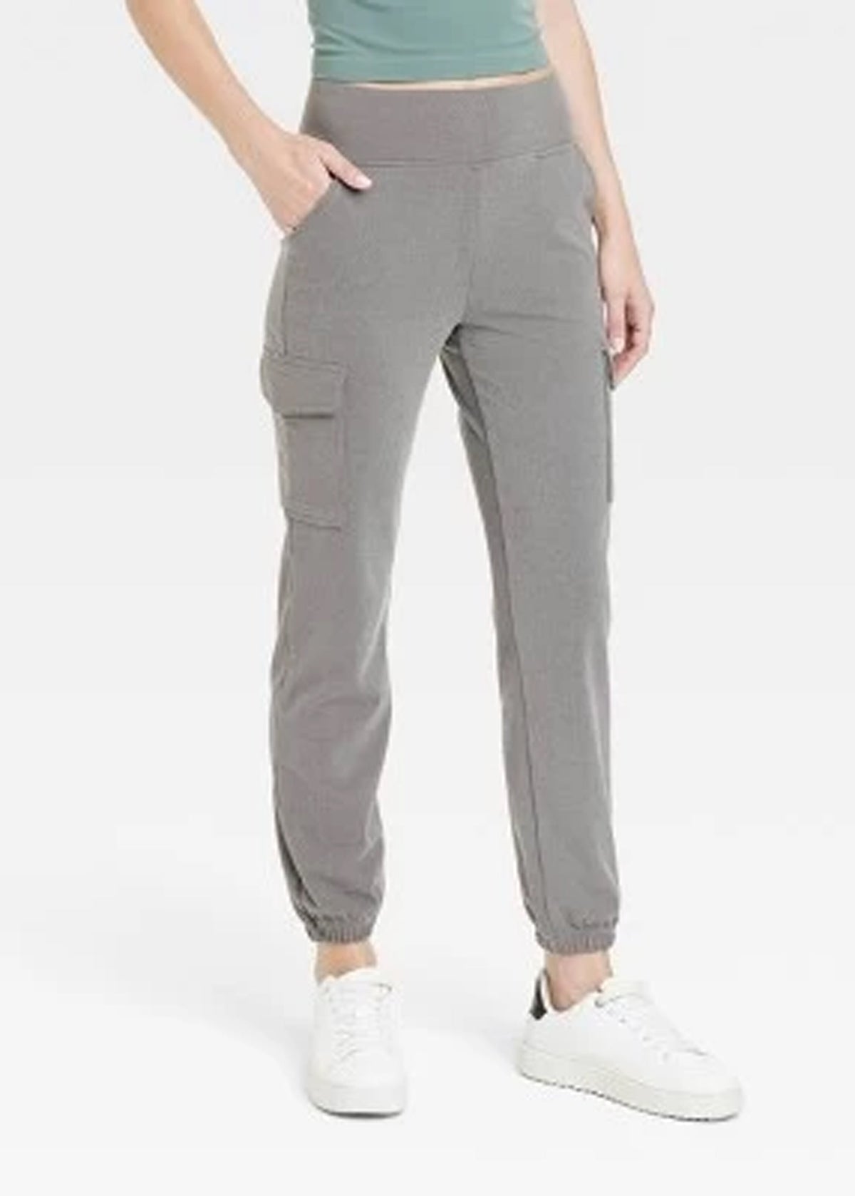 Image for Women's Plain Joggers,Grey