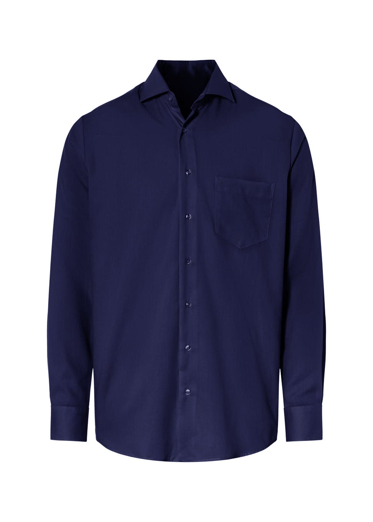 Image for Men's Plain Buttons Down Shirt,Navy