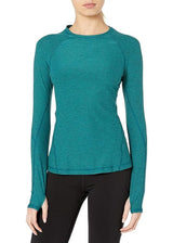 Image for Women's Textured Sport Top,Dark Green
