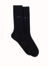 Image for Men's 2 Pairs Plain Long Socks,Black
