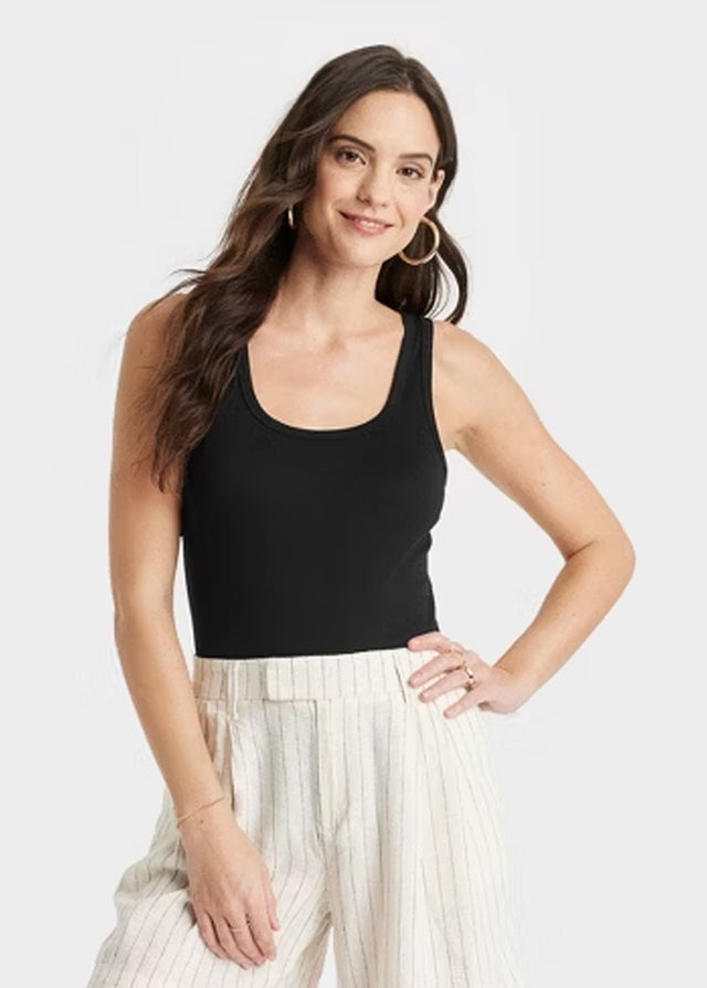 Image for Women's Ribbed Sweater,Black