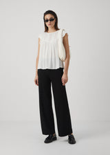 Image for Women's Plain Casual Pants,Black