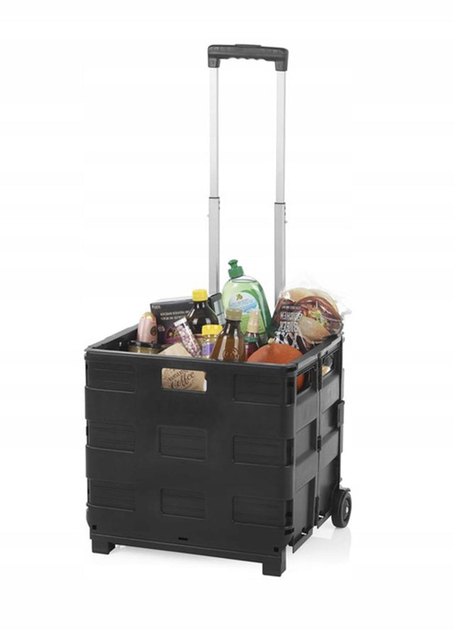 Image for Shopping Trolley Foldable Telescopic Handle