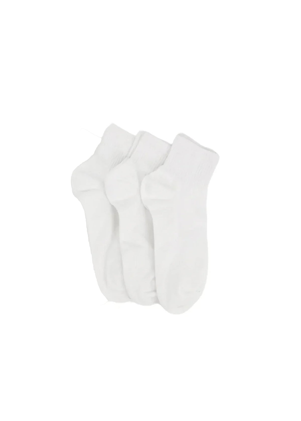 Image for Men's 3 Pairs Plain Long Thin Socks,White