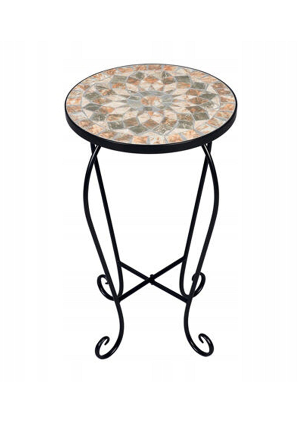 Image for Table Round Metal Mosaic