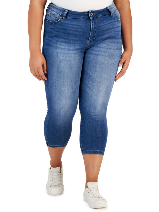 Image for Women's Washed Jeans,Blue