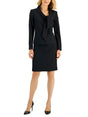 Image for Women's Tie Collar Blazer,Black