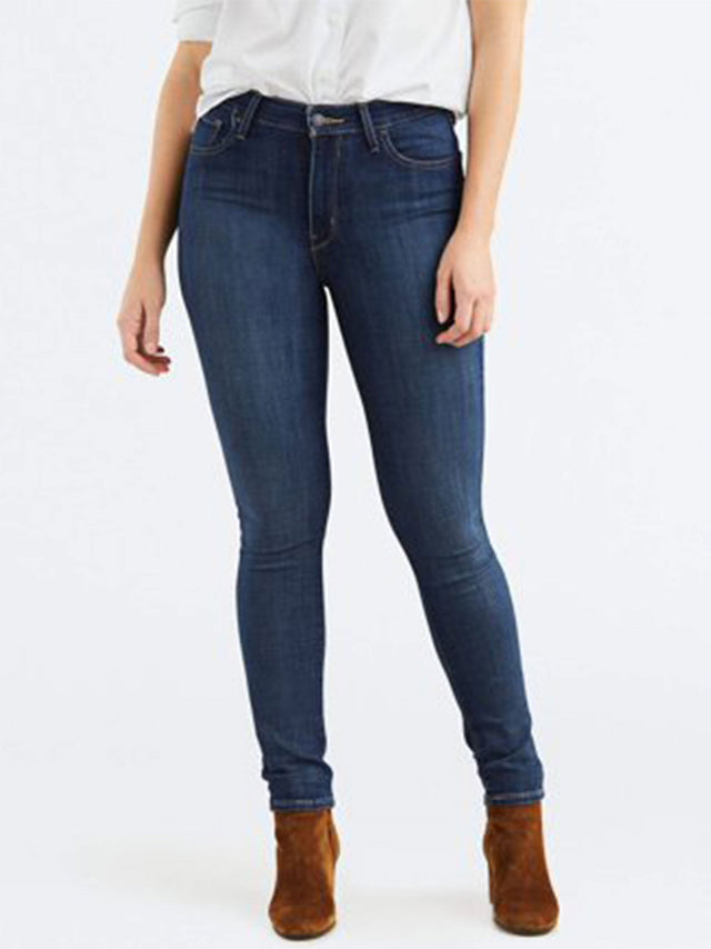 Image for Women's Washed Jeans,Blue