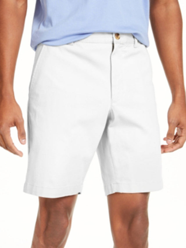 Image for Men's Plain Chino Shorts,White