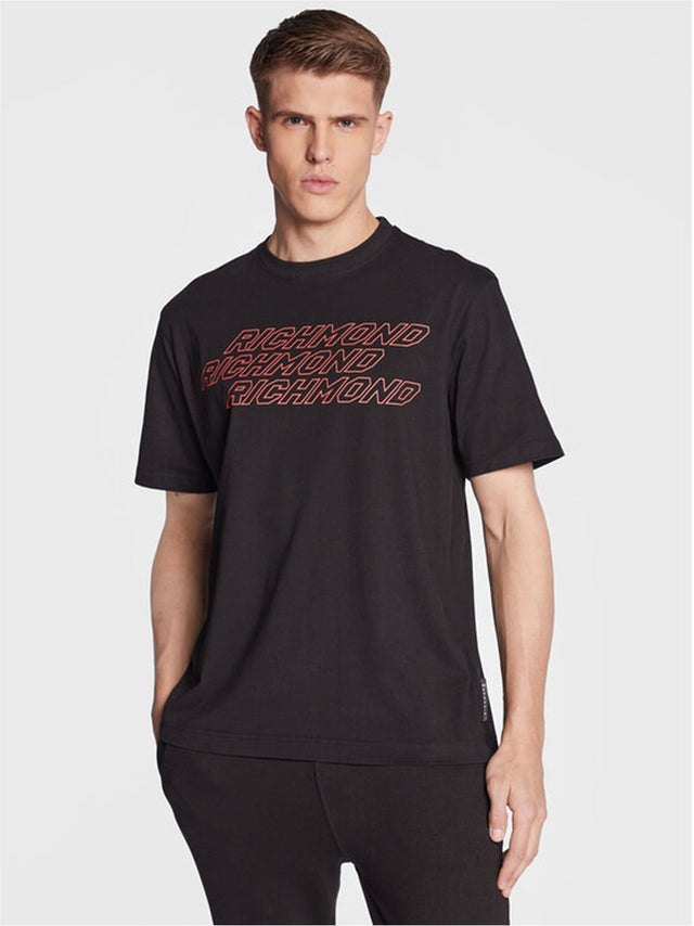 Image for Men's Printed T-Shirt,Black