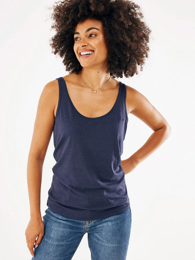 Image for Women's Plain Tank Top,Navy