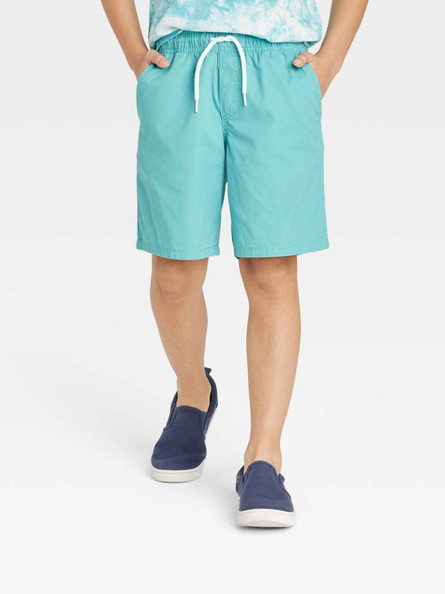 Image for Kids Boy's Pull On Shorts,Teal