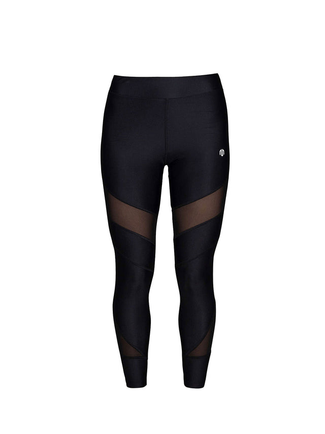 Image for Women's Mesh Tights Legginds,Black