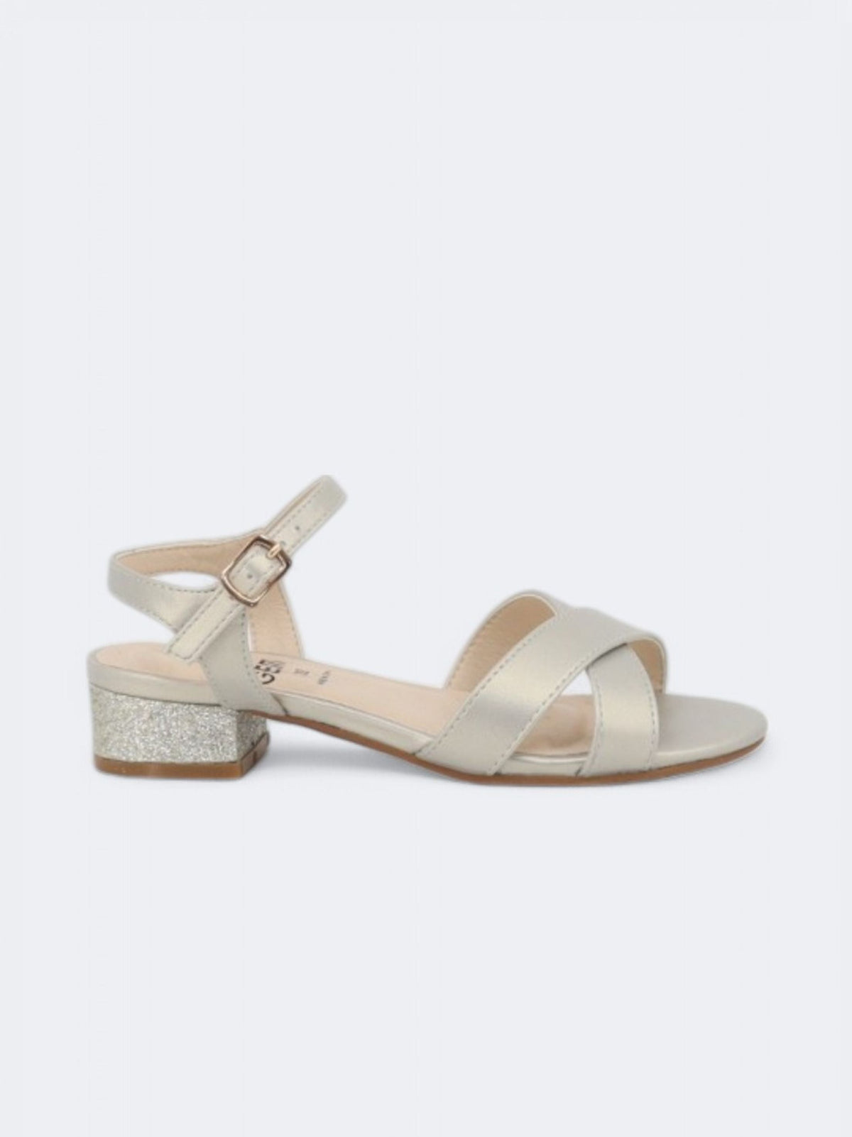 Image for Kids Girl's Plain Sandals,Stone