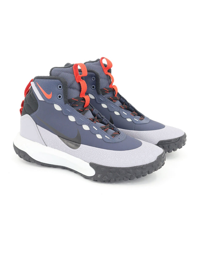 Image for Kids Boy's Textured Hiking Shoes,Blue/Grey
