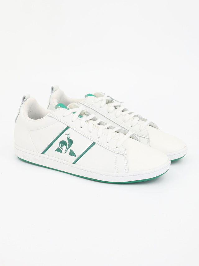 Image for Men's Brand Logo Embroidered Casual Shoes,White