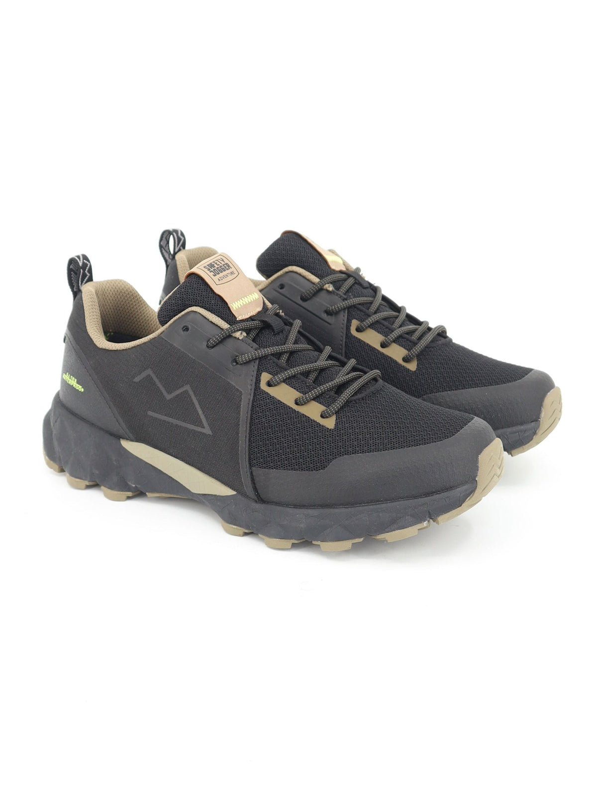 Image for Men's Textured Hiking Shoes,Black