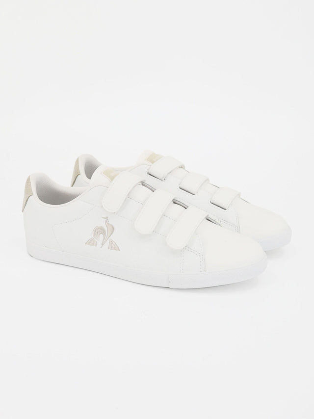 Image for Women's Brand Logo Embroidered Casual Shoes,White