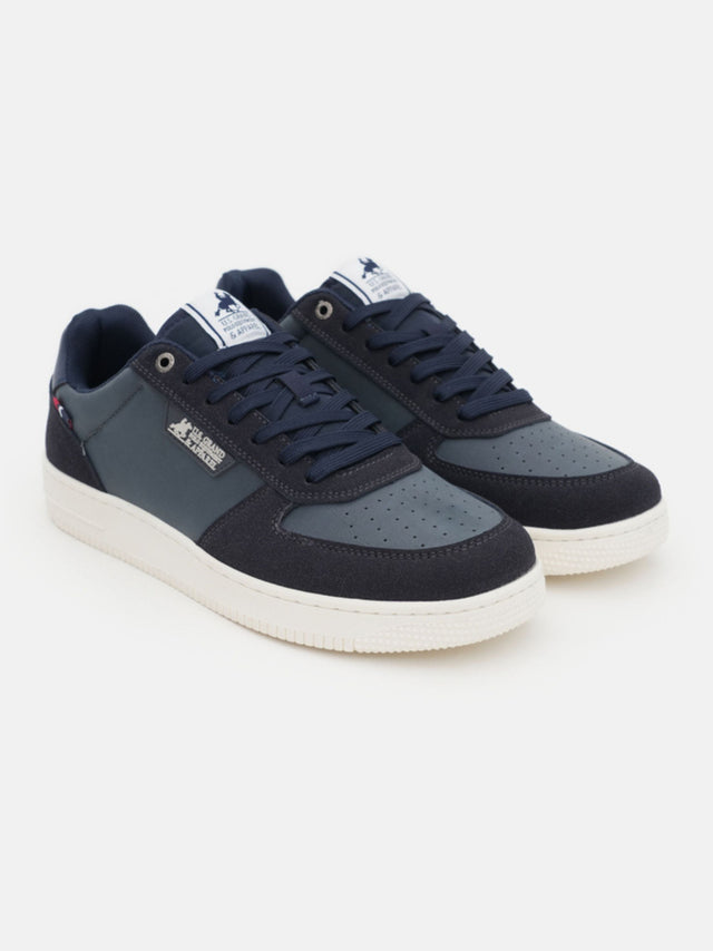 Image for Men's Textured Casual Sneakers,Navy
