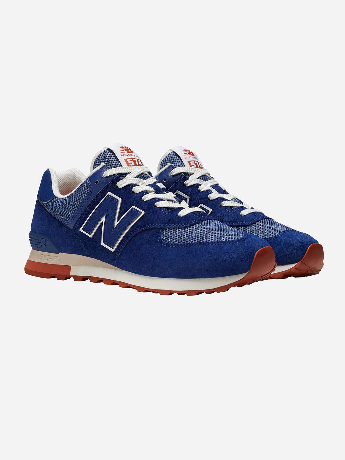 Image for Men's Brand Logo Patched Sneakers,Indigo