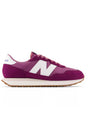 Image for Men's Brand Logo Patched Sneakers,Burgundy
