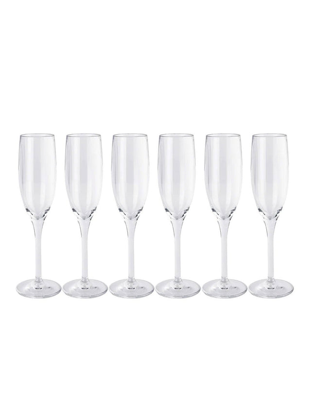 Image for Plastic Champagne Glasses Set
