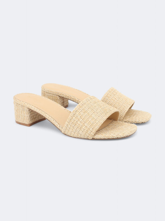 Image for Women's Textured High Heeled Shoes,Light Beige