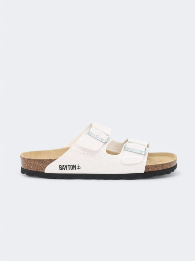 Image for Women's Textured Slippers,White