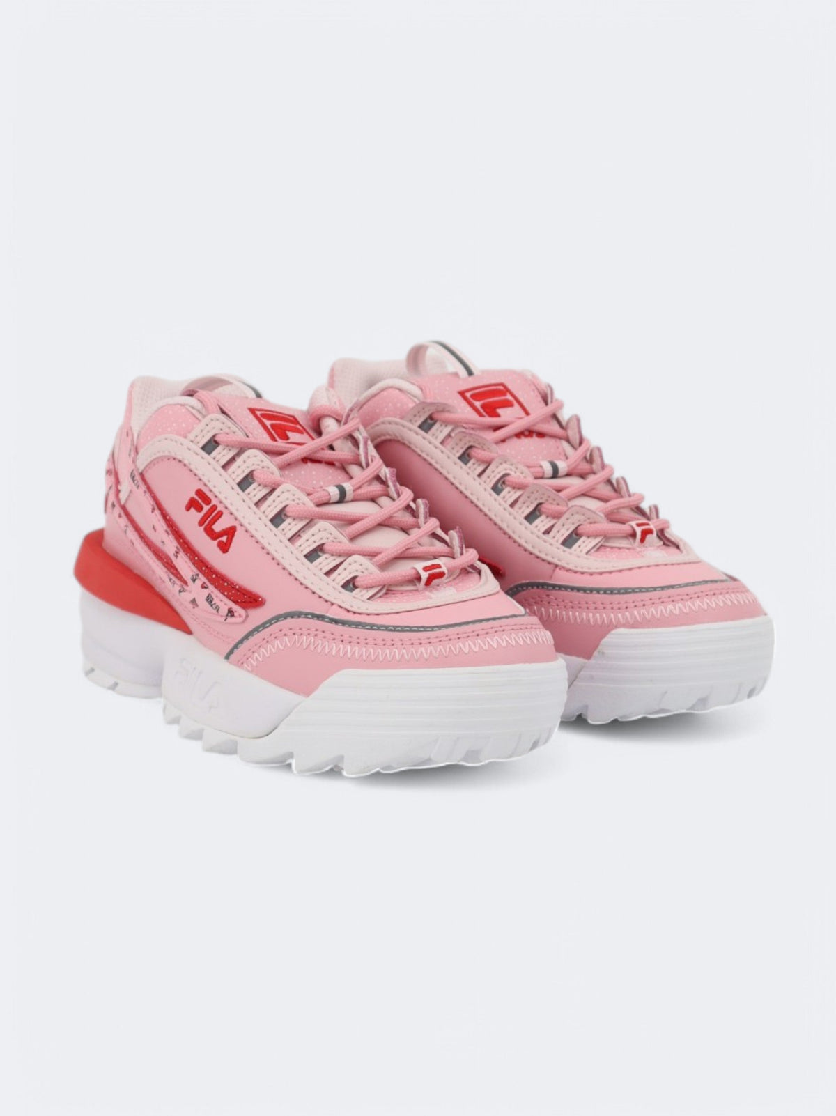Image for Kids Girl's Printed Sneakers,Pink
