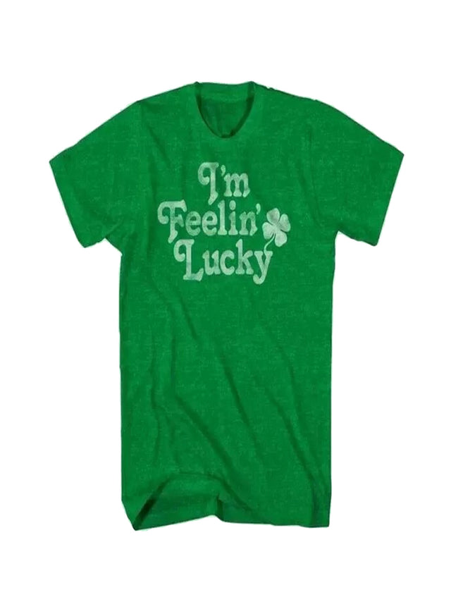 Image for Men's Printed T-Shirt,Green
