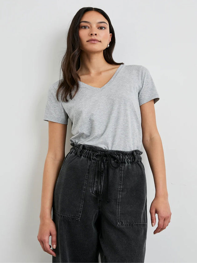 Image for Women's Plain Cropped T-Shirt,Light Grey