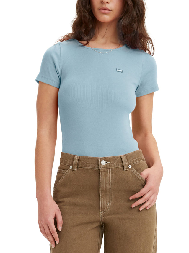 Image for Women's Ribbed Top,Blue