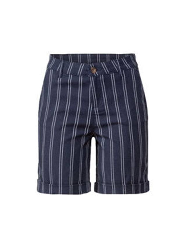 Image for Women's Striped Shorts,Navy
