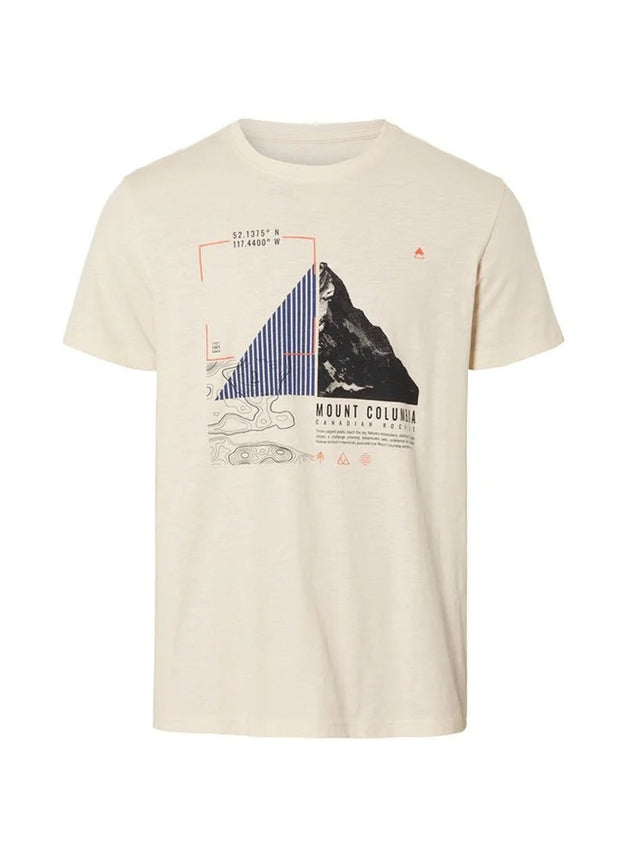 Image for Men's Graphic Printed T-Shirt,Cream