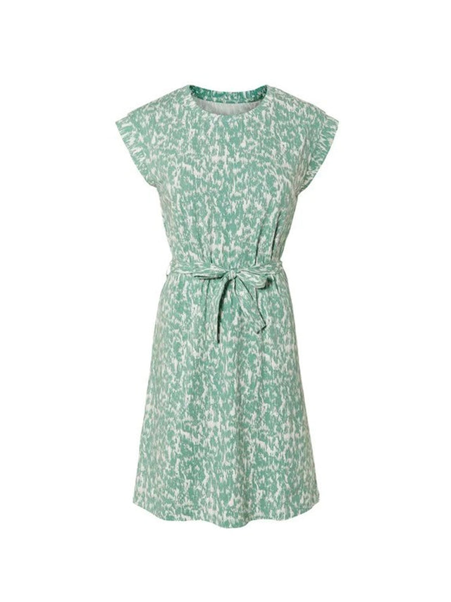 Image for Women's Printed Dress,Green