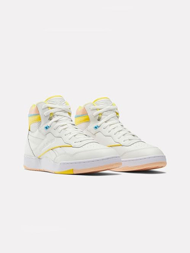 Image for Men's Textured High Sneakers,White