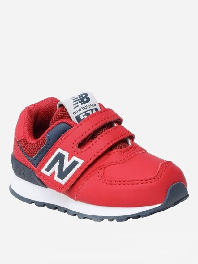 Image for Kids Boy's Brand Logo Embroidered Sneakers,Red