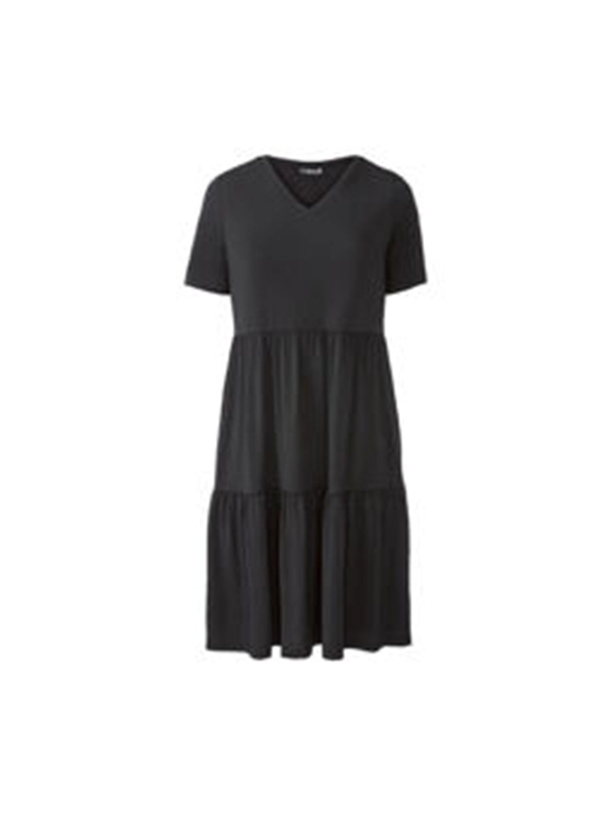 Image for Women's Tiered Dress,Black