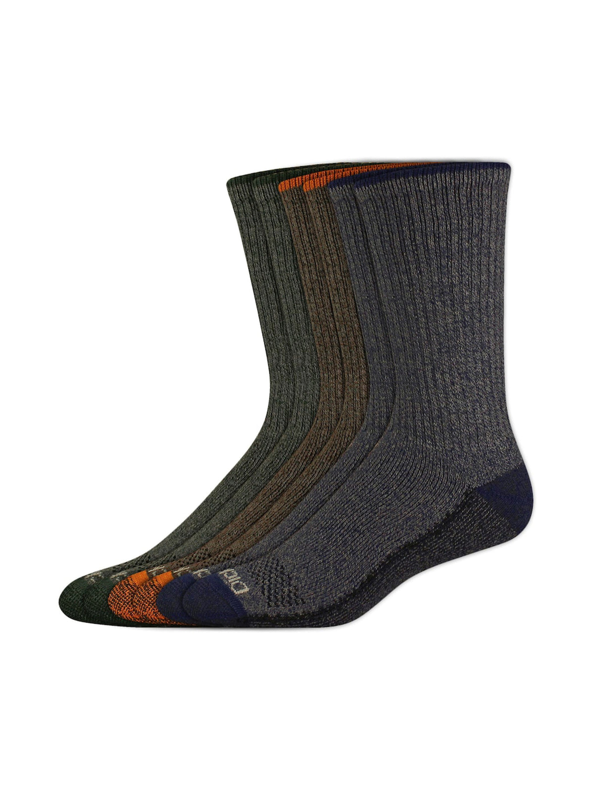 Image for Men's 6 Pcs Long Work Socks,Multi