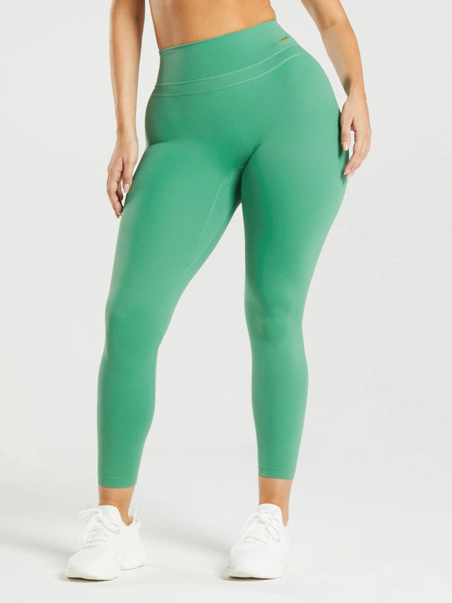 Image for Women's Plain Leggings,Green