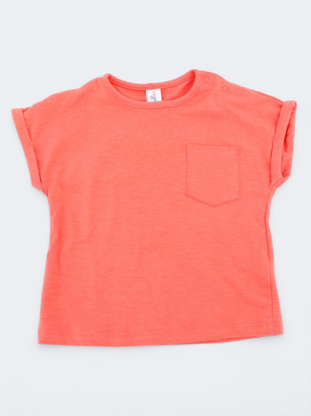Image for Kids Girl's Side Pocket Top,Peach