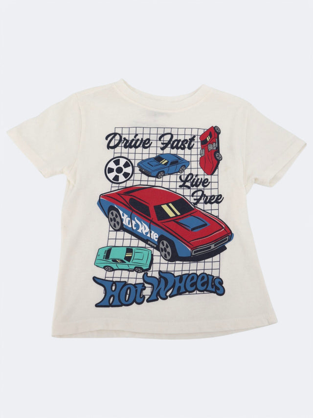 Image for Kids Boy's Graphic Printed T-Shirt,White