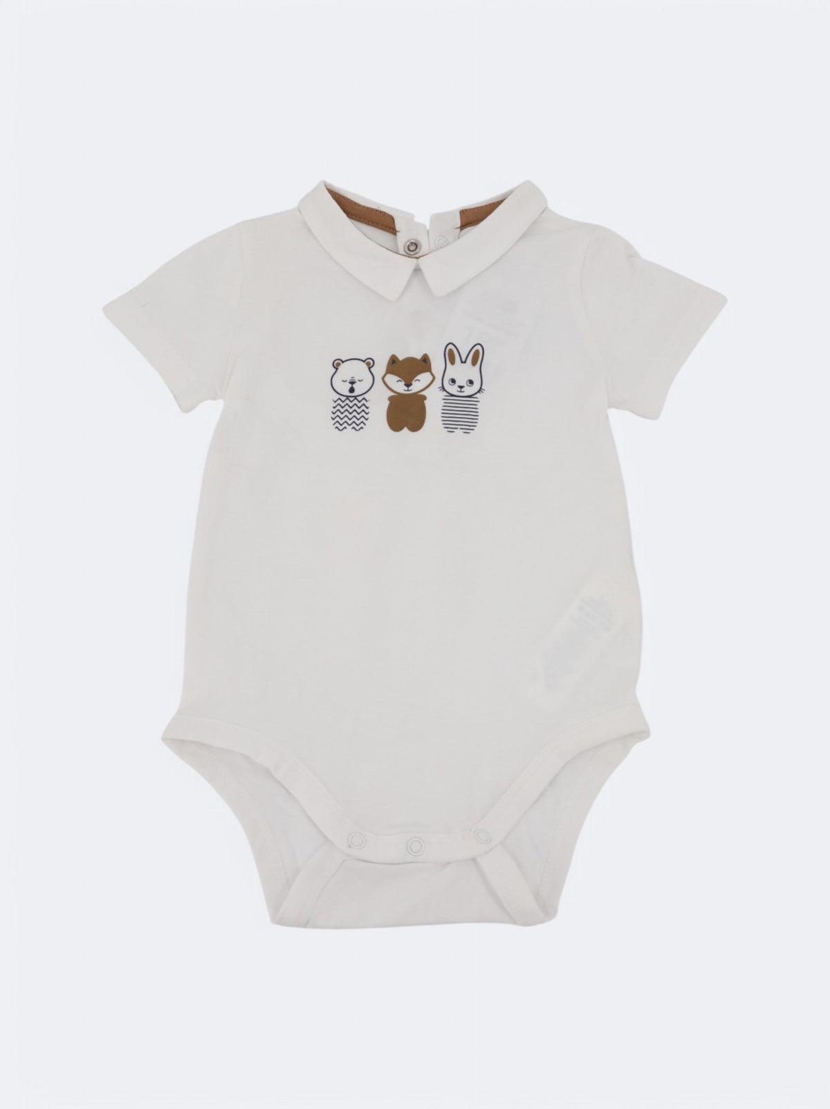 Image for Kids Girl's Graphic Printed Bodysuit,White