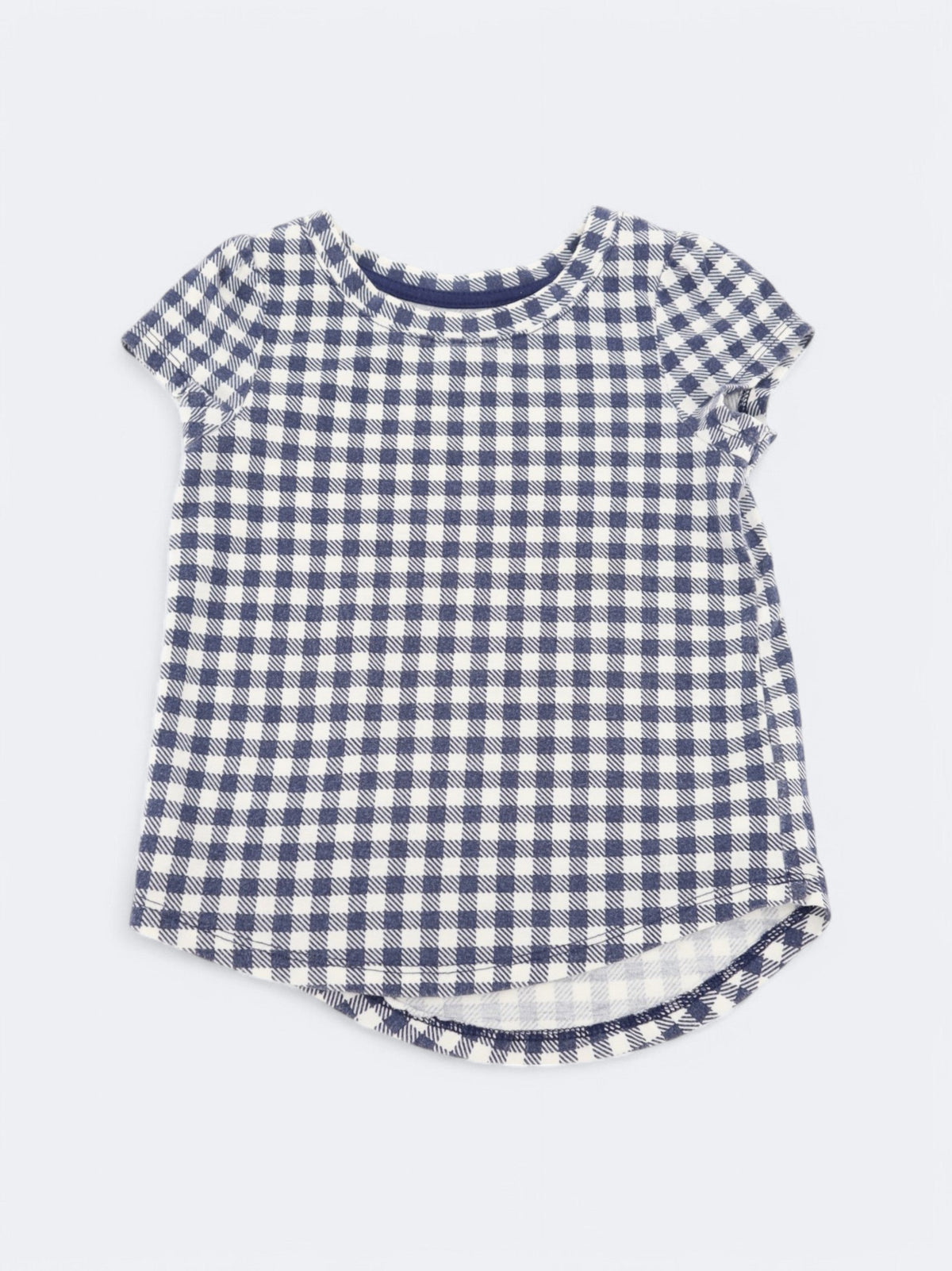 Image for Kids Girl's Plaid Top,Blue/White