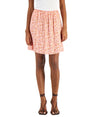 Image for Women's Floral Printed Skirt,Pink