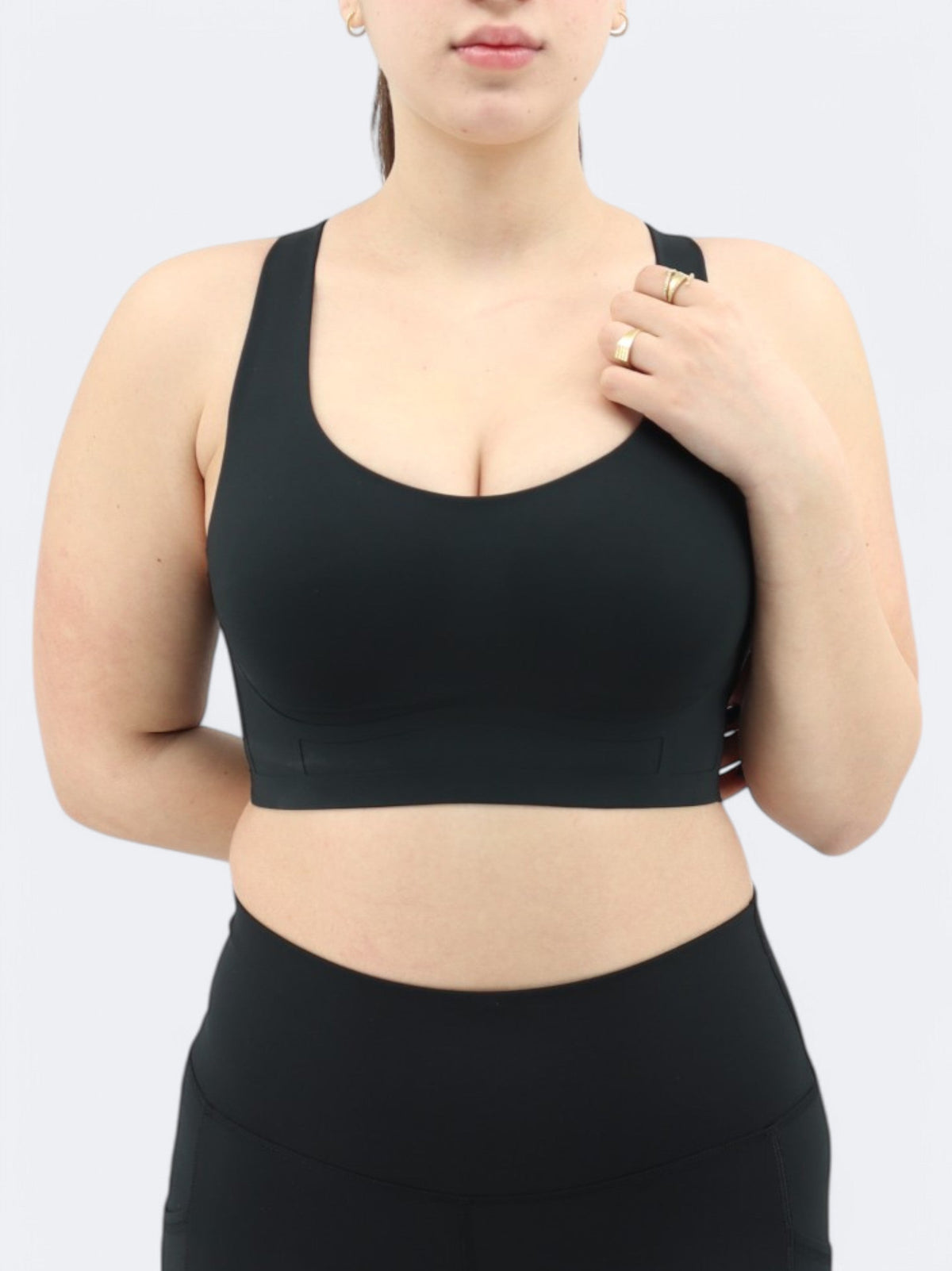 Image for Women's Sports Cropped Top,Black