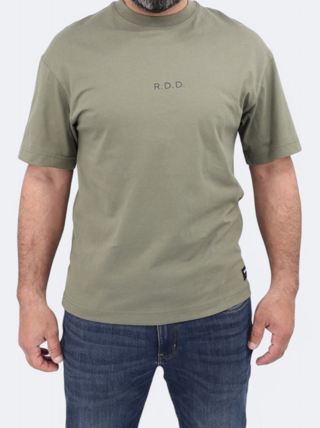 Image for Men's Printed T-Shirt,Olive