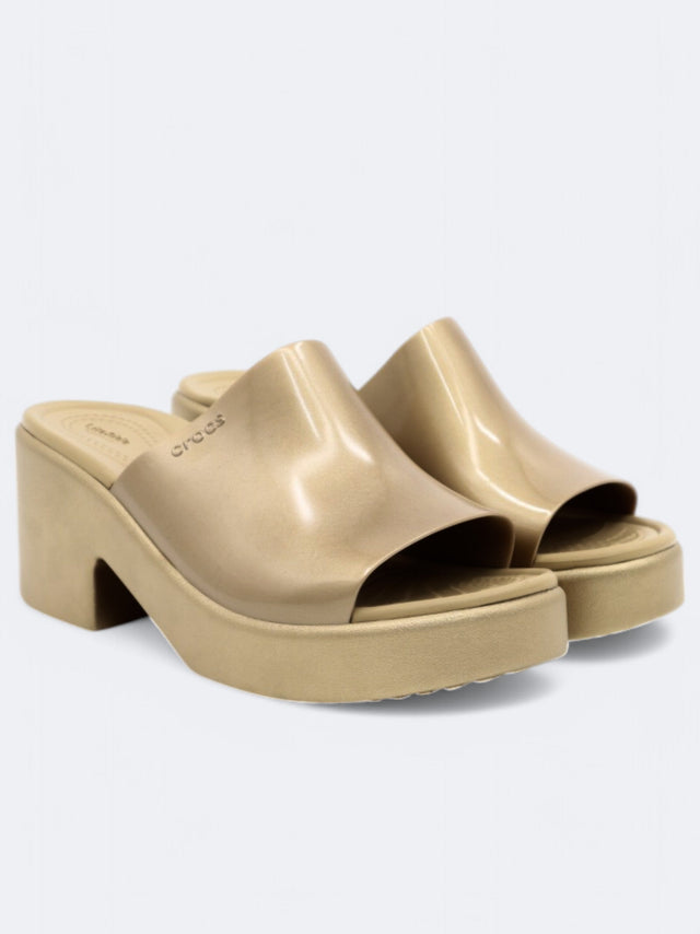 Image for Women's Brooklyn Heel Slippers,Gold