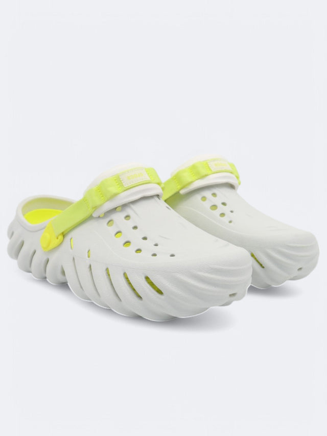 Image for Men's Textured Slippers,White